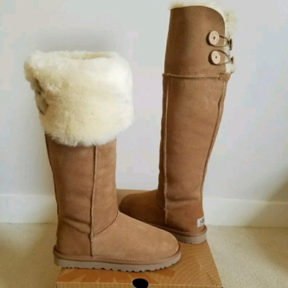 NWOB- UGG Bailey Botton Knee High